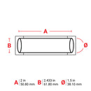 Brady HX-1500-2-YL PermaSleeve Wire Marking Sleeves 117054