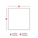 Brady THT-38-717-10 Thermal Transfer Printable, static dissipative polyimide labels 134246