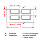 Brady THT-22-423-2 PermaShield Thermal Transfer Printable Labels 030142