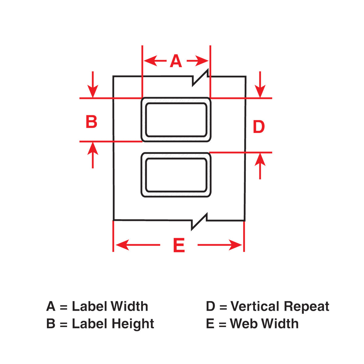 Brady THT-23-423-2 PermaShield Thermal Transfer Printable Labels 030145