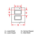 Brady THT-24-423-1 PermaShield Thermal Transfer Printable Labels 030148