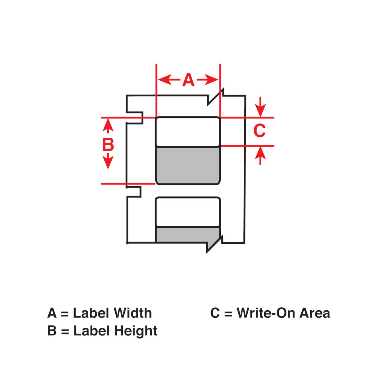 Brady THT-27-461-1 Thermal Transfer Printable Labels 310930