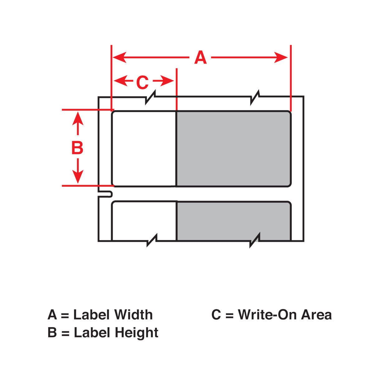 Brady B33-153-461<TableFootnote></TableFootnote> Self-Laminating Polyester Labels For Bbp33/I3300 Printers 142999