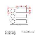 Brady J20-88-7425J Polypropylene Labels For J2000 Printer 150015