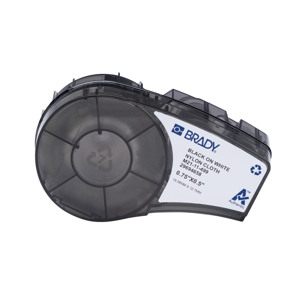 Brady M21-11-499 Nylon cloth labels for M210 and M211 Portable Label printer. 152090