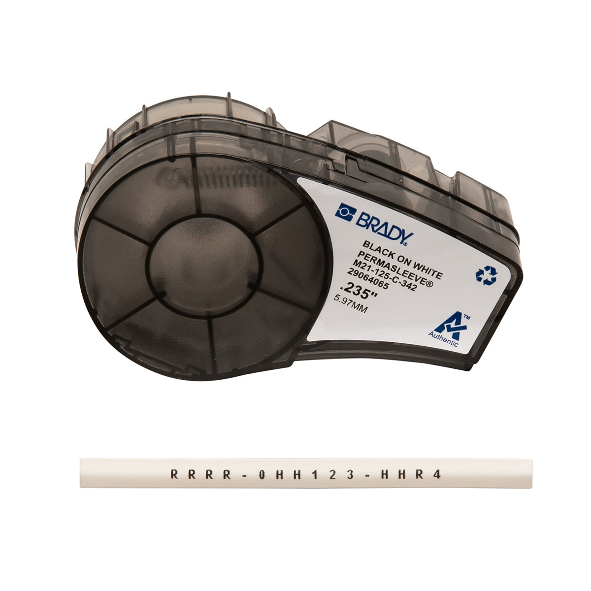 Brady M21-125-C-342 Permasleeve Heat-Shrink Polyolefin Sleeve For Bmp21-Plus 110923