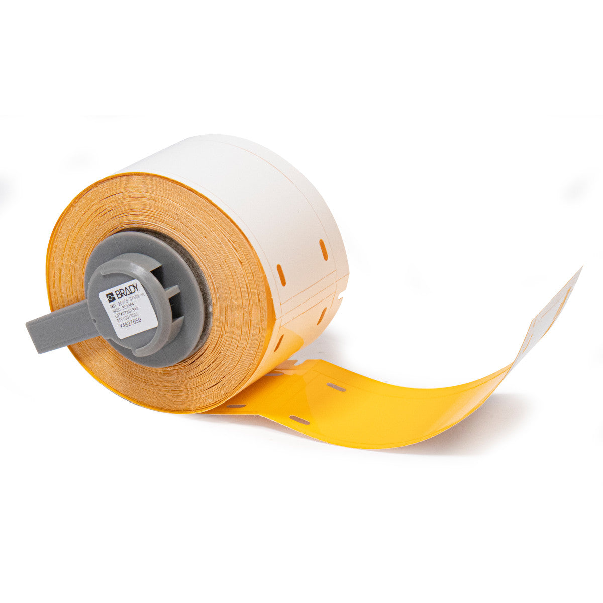 Brady M61-25x75-B7598-YL Linerless Polyester Cable Tag For M611 & Bmp61 303364