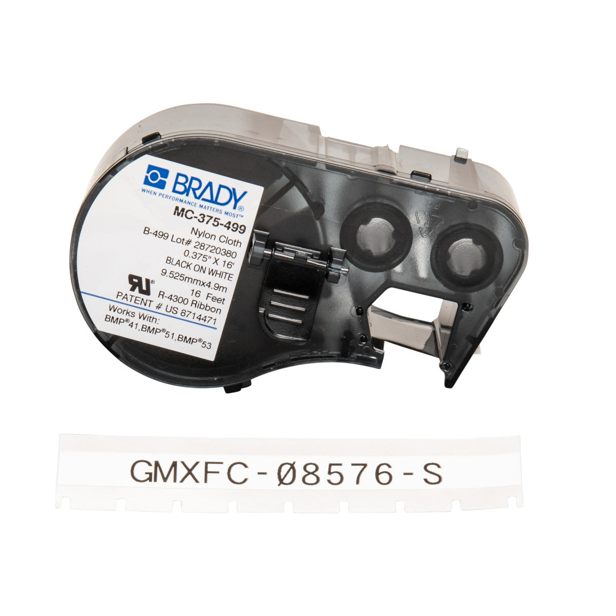Brady MC-375-499 Bmp41/Bmp51/Bmp53 Labelmaker Labels 143349