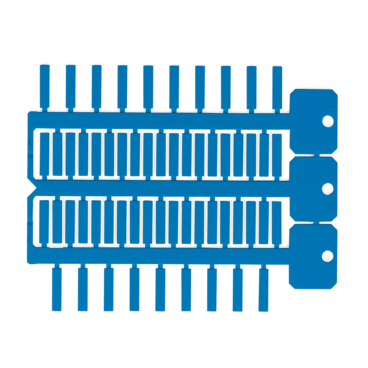 Brady TAG-4X18 BLUE 4x18 mm 3-tree blue ACS tag SAB418