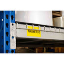 Brady Globalmark tapes - 64 mm yellow Magnetic Tape Globalmark Magnetic Tape 076689