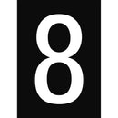Brady NL859A4WH-8 Numbers & letters DIN A4 size 911099