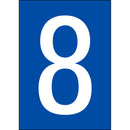 Brady NL859A4BL-8 Numbers & letters DIN A4 size 911216