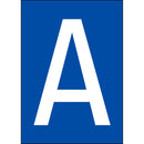 Brady NL859A4BL-A Numbers & letters DIN A4 size 911214