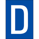 Brady NL859A4BL-D Numbers & letters DIN A4 size 911210