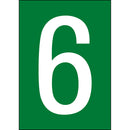Brady NL859A4GR-6 Numbers & letters DIN A4 size 911179