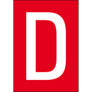 Brady NL859A4RD-D Numbers & letters DIN A4 size 911132