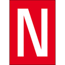 Brady NL859A4RD-N Numbers & letters DIN A4 size 911120
