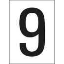 Brady NL7541A4WH-9 Numbers & letters DIN A4 size 911332