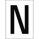 Brady NL7541A4WH-N Numbers & letters DIN A4 size 911315