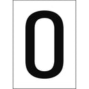 Brady NL7541A4WH-O Numbers & letters DIN A4 size 911314