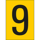 Brady NL859A4YL-9 Numbers & letters DIN A4 size 911059
