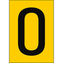 Brady NL859A4YL-O Numbers & letters DIN A4 size 911041