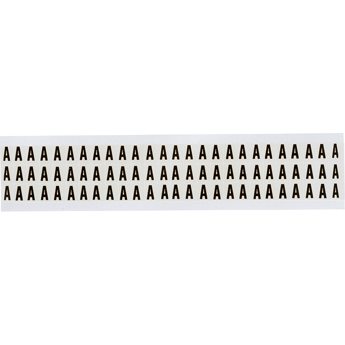 Brady NL-W05-A Identical numbers and letters on one card for indoor use 234163