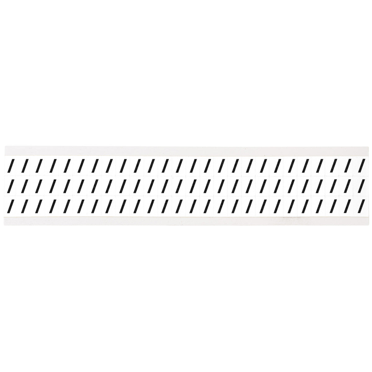 Brady NL-W05-FRC Identical numbers and letters on one card for indoor use 234191