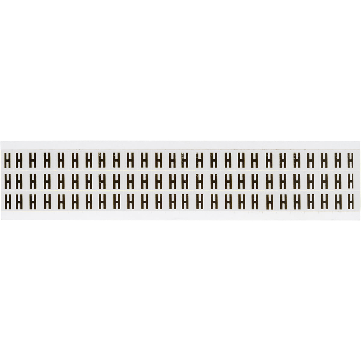 Brady NL-W05-H Identical numbers and letters on one card for indoor use 234170