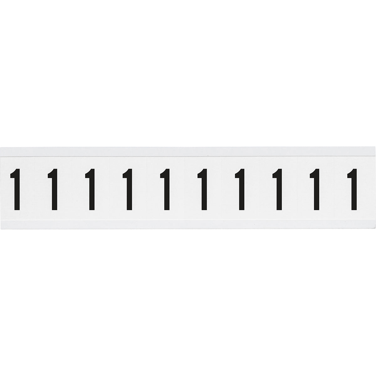 Brady NL-W15-1 Identical numbers and letters on one card for indoor use 234354
