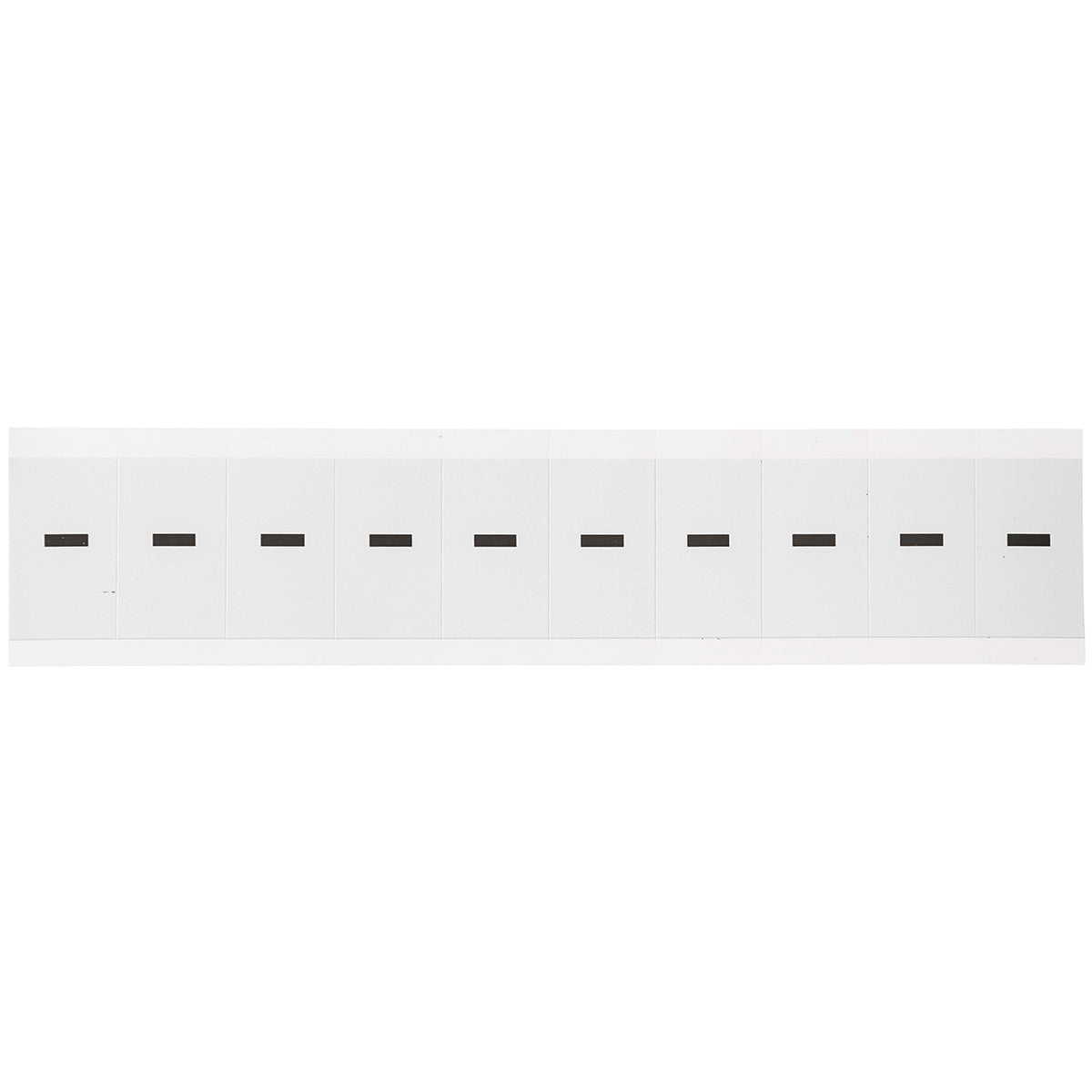Brady NL-W15-DSH Identical numbers and letters on one card for indoor use 234389
