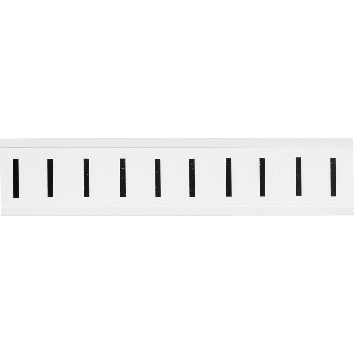 Brady NL-W15-I Identical numbers and letters on one card for indoor use 234371