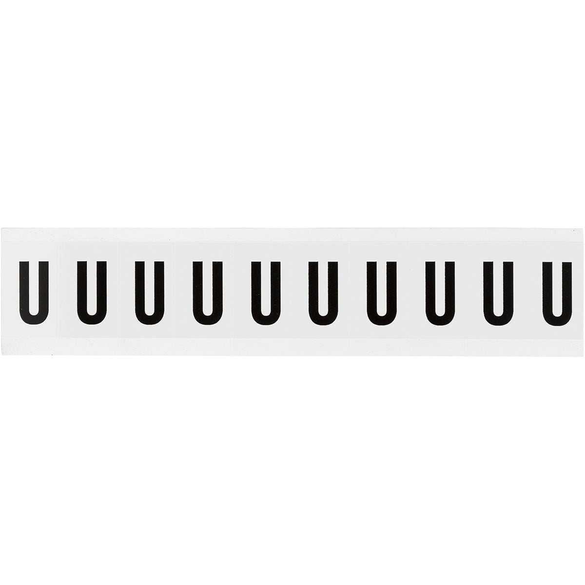 Brady NL-W15-U Identical numbers and letters on one card for indoor use 234383
