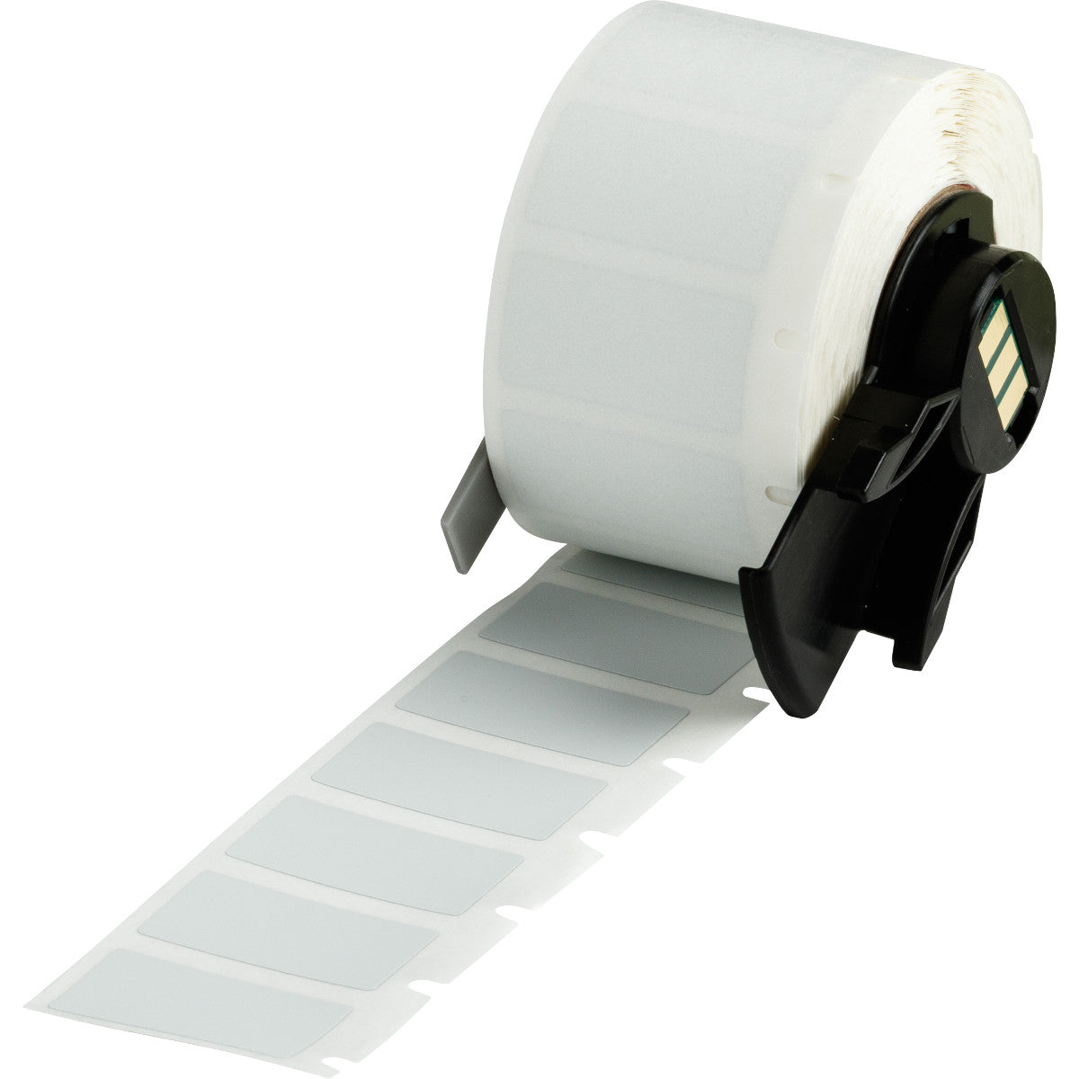 Brady M6-17-428 Metallised Matte Gray Polyester Labels for M610, M611, BMP61, M710 (with media adapter) and BMP71 (with media adapter) 174209