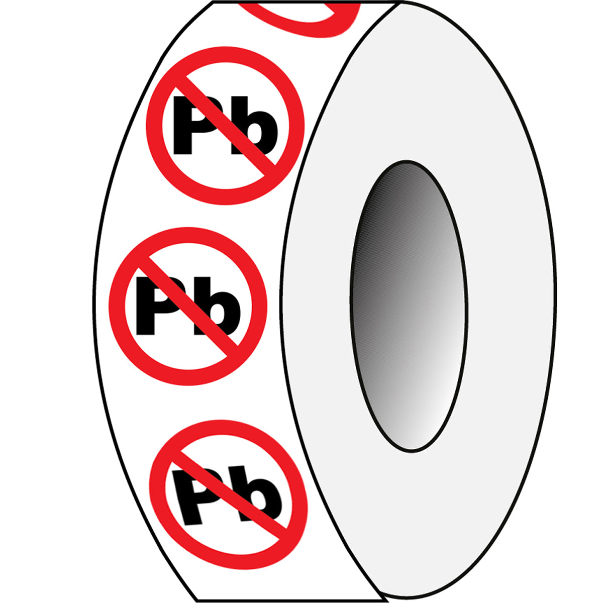 Brady Pb 15 mm Dia Pb 15 mm dia - 5000/box 805795