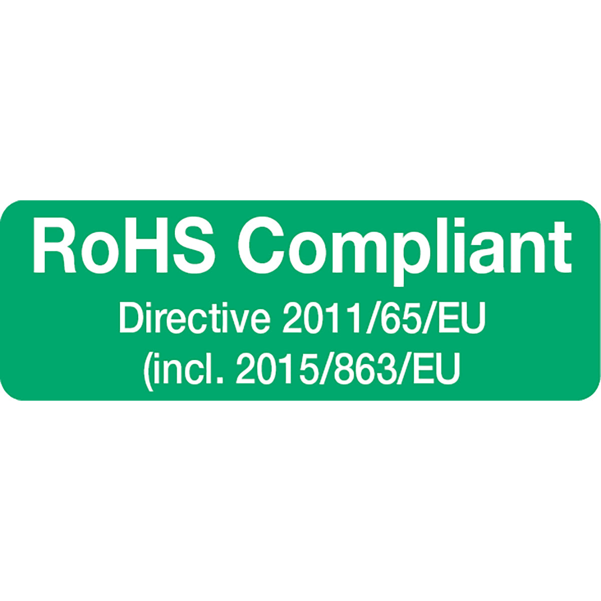 Brady ROHS-2-7541-0.5 RoHS Compliant Labels - Addendum 306714