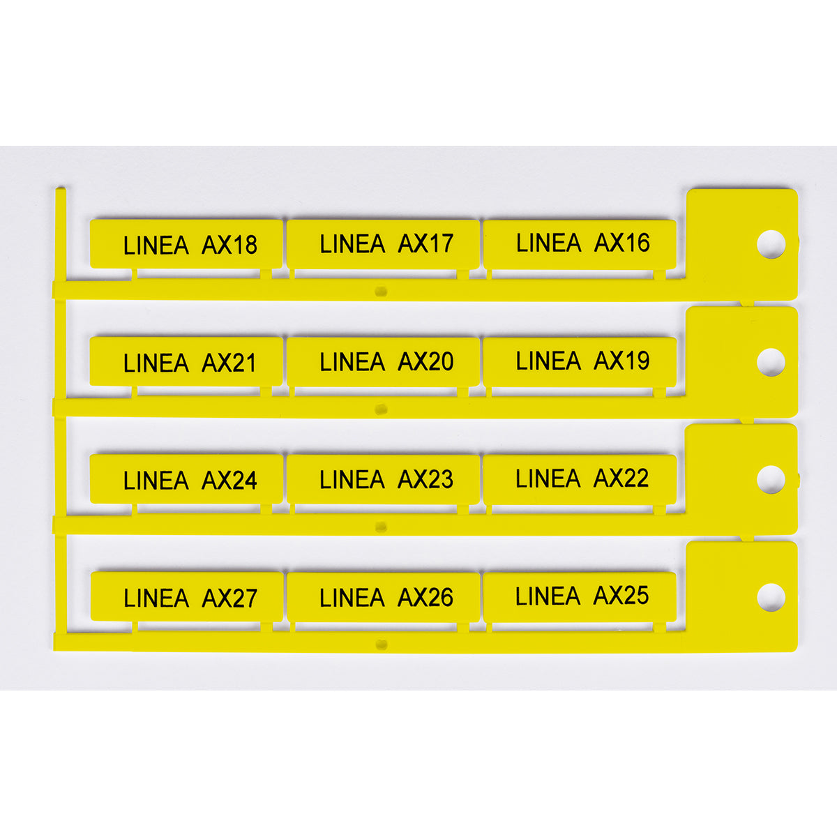 Brady TAG 9X35 YELLOW Electrical Component Tags - 9mm x 35mm SAG93N