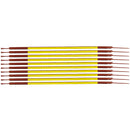 Brady SCN-03-YELLOW Clip Sleeve Wire Markers 132995