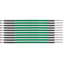 Brady SCN-05-GREEN Clip Sleeve Wire Markers 133394