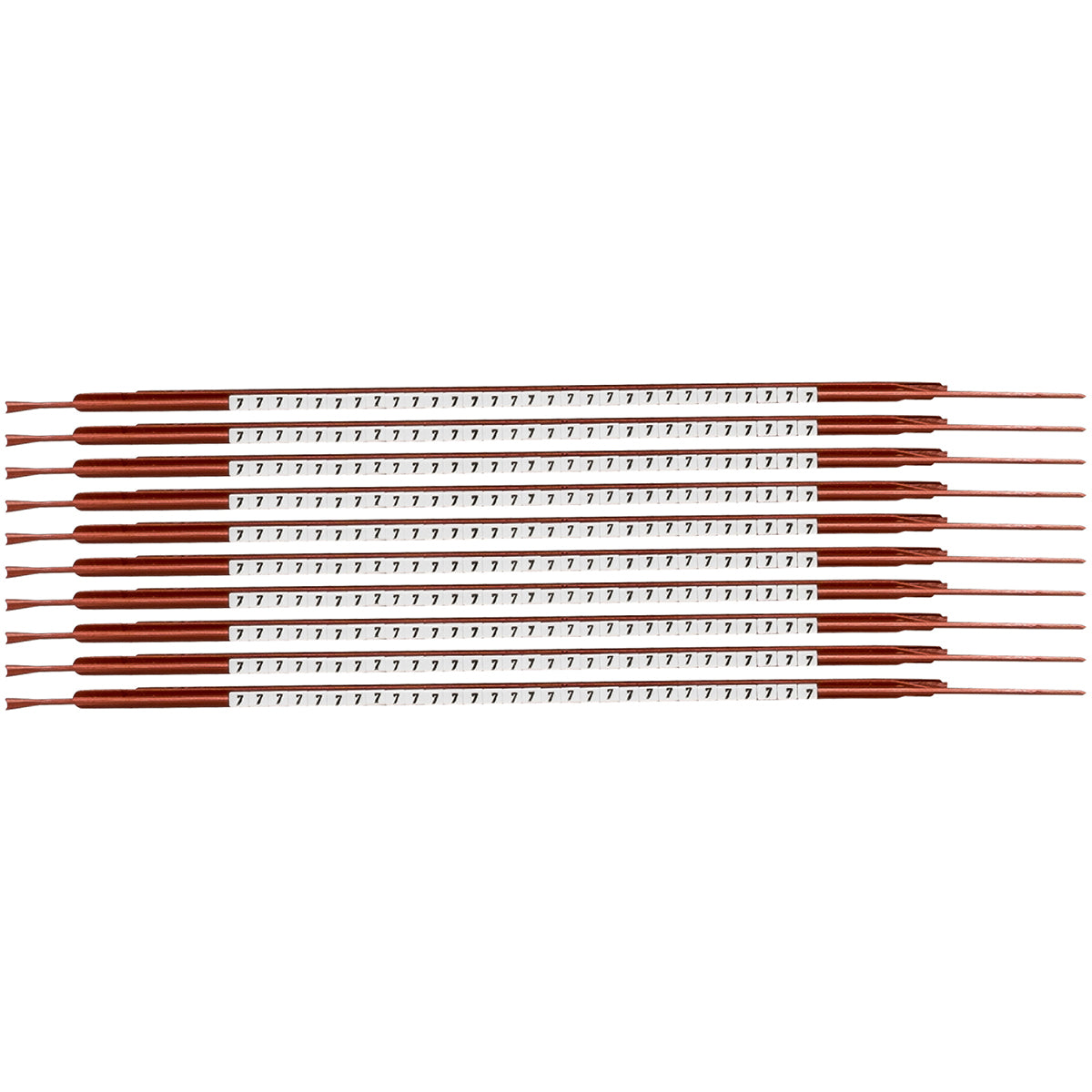 Brady SCN-03-7 Clip Sleeve Wire Markers 132957