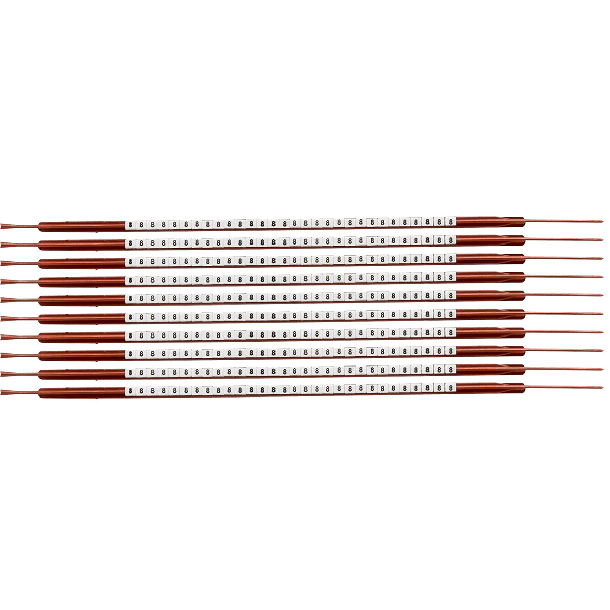 Brady SCN-03-8 Clip Sleeve Wire Markers 132958
