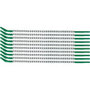 Brady SCN-09-U Clip Sleeve Wire Markers 133180