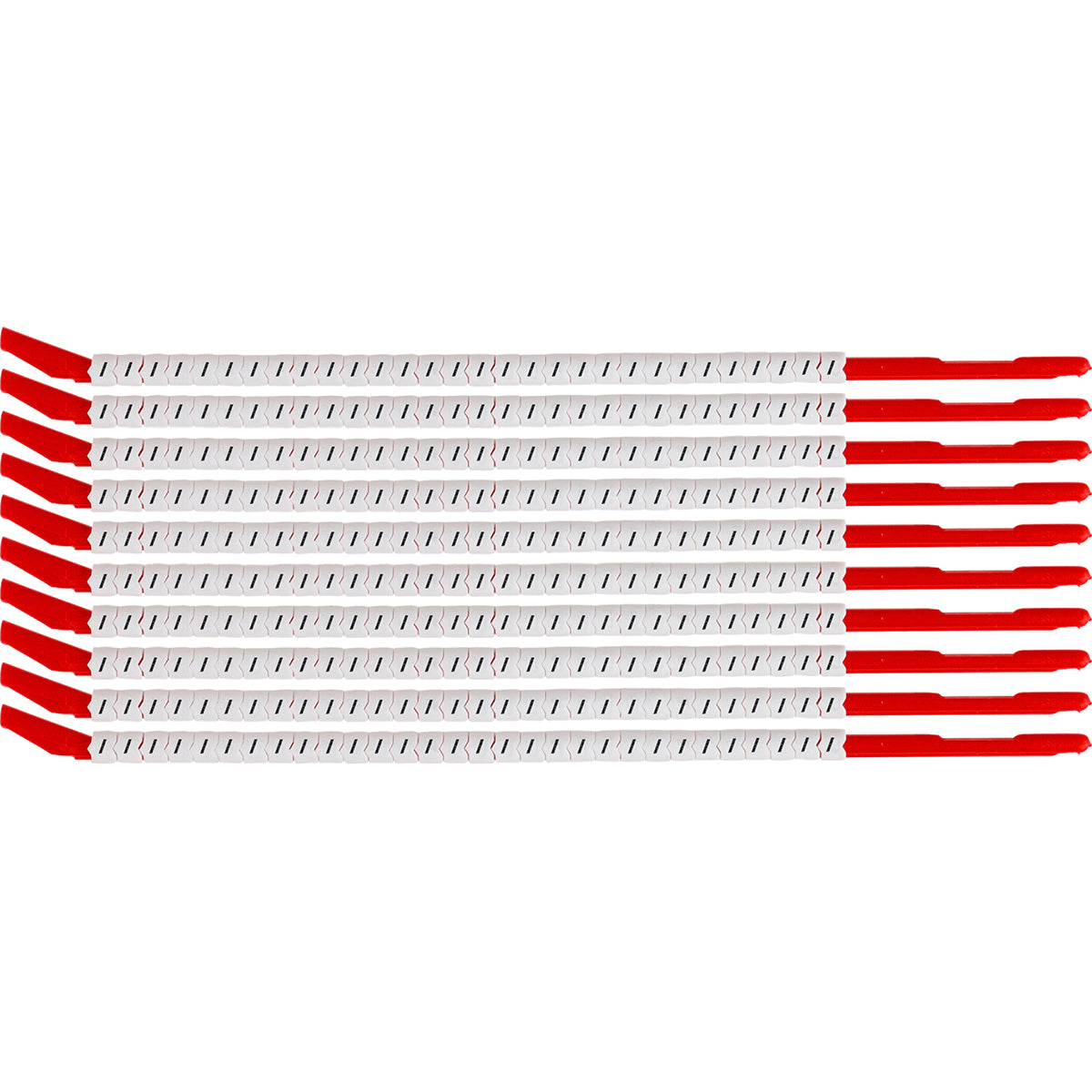 Brady SCN-10-DIAGONAL Clip Sleeve Wire Markers 313143