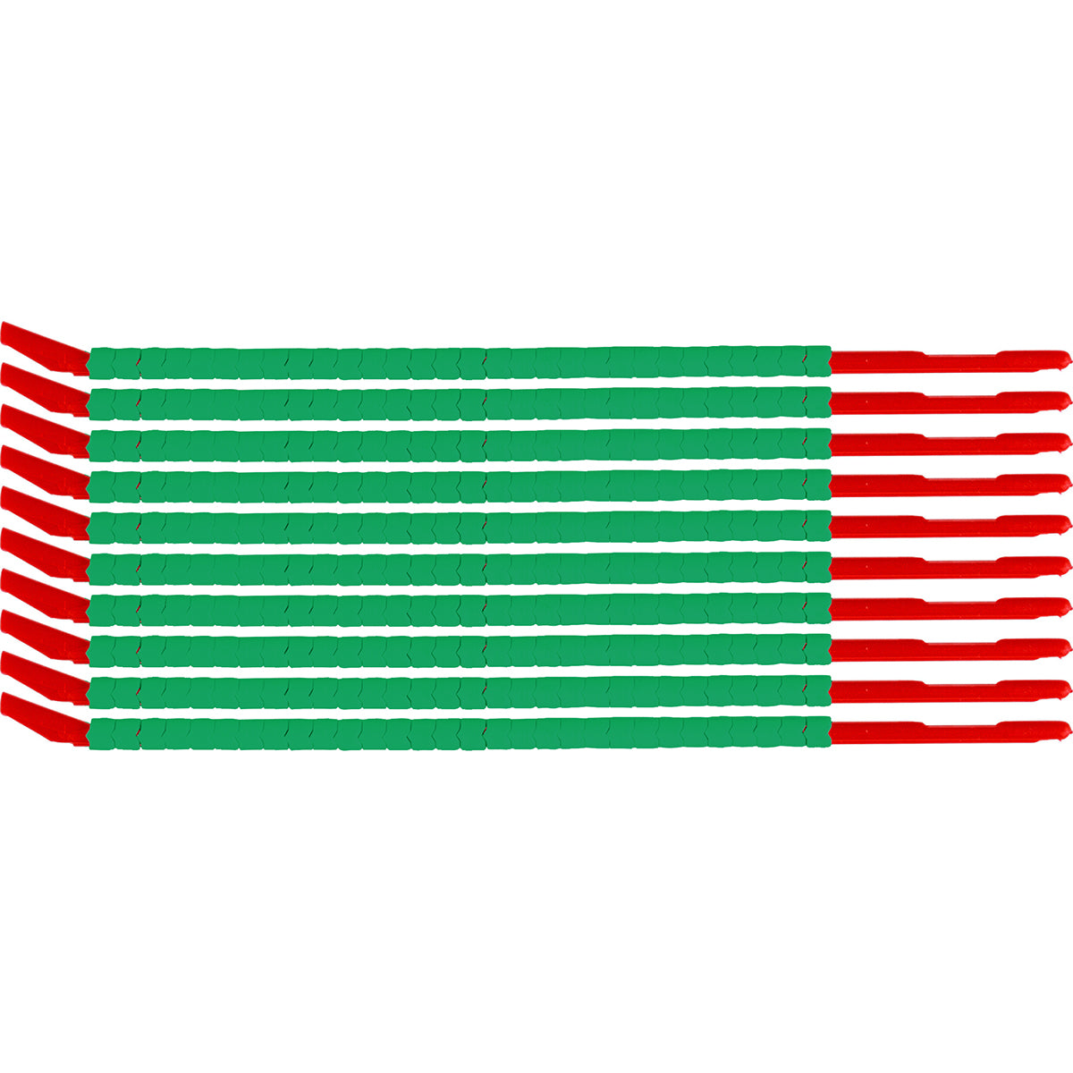 Brady SCN-10-GREEN Clip Sleeve Wire Markers 313146