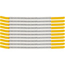 Brady SCN-18-O-CAP Clip Sleeve Wire Markers 133324