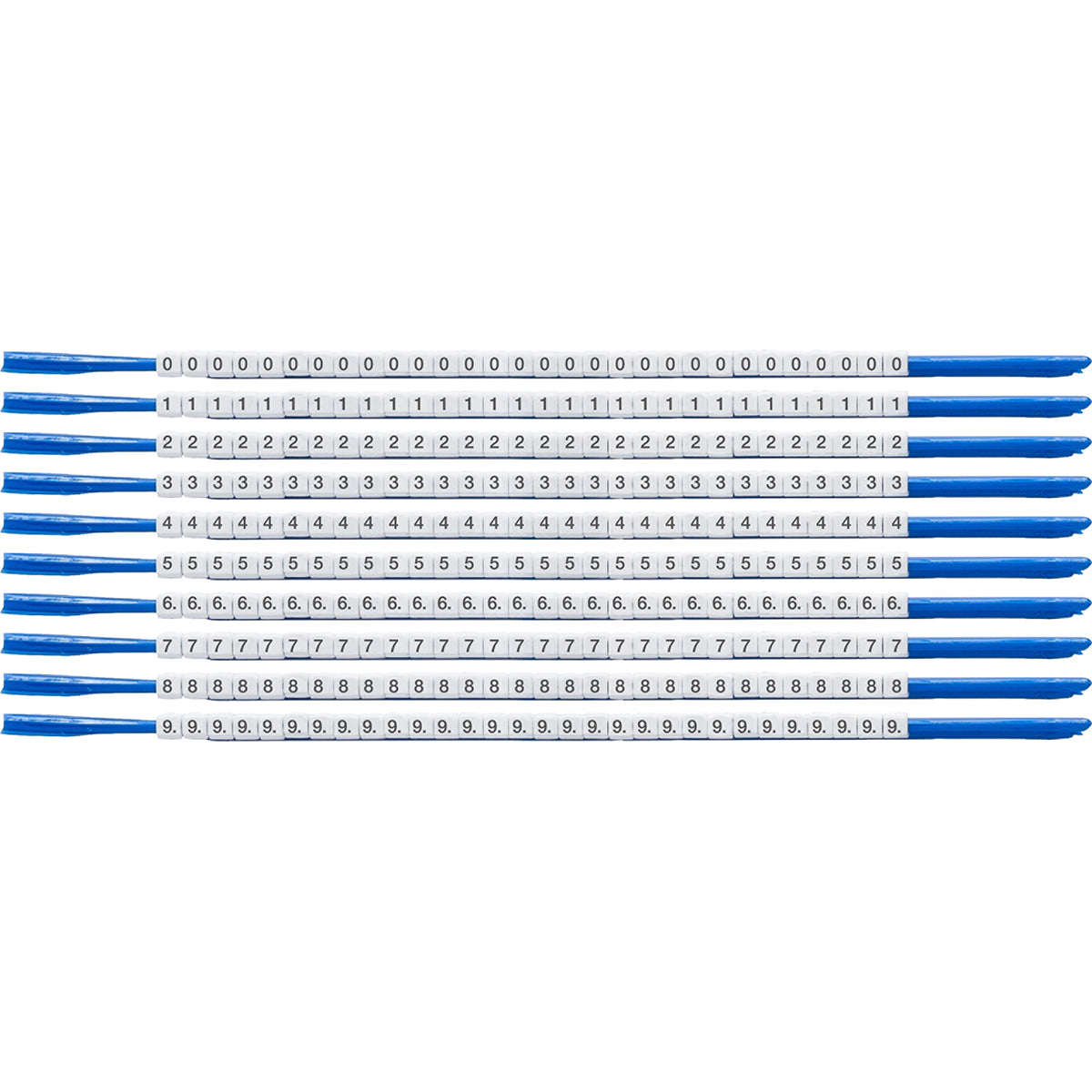 Brady SCNC-07-0-9 Clip Sleeve Wire Markers 133048