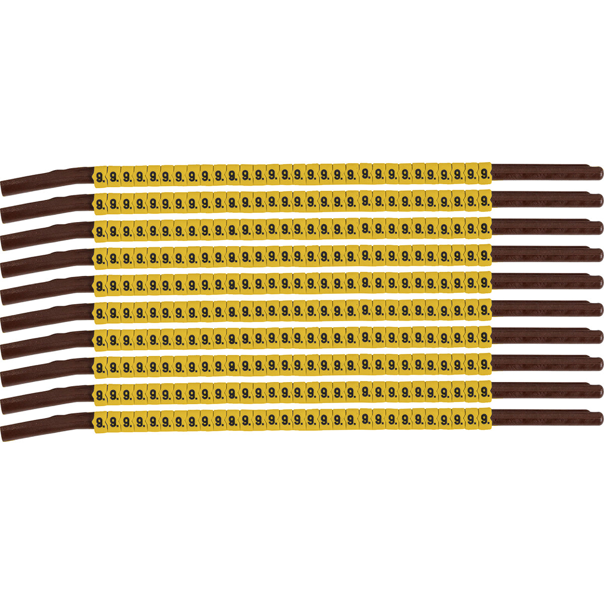 Brady SCNG-15-9 Clip Sleeve Wire Markers 333909