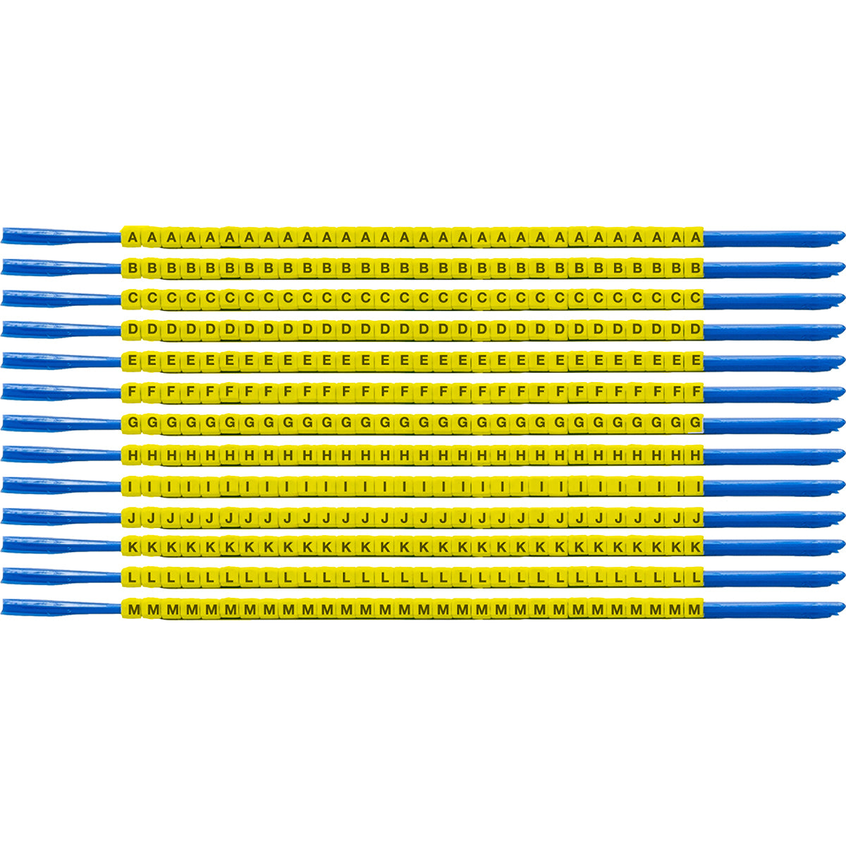 Brady SCNGC-07-A-M Clip Sleeve Wire Markers 135123