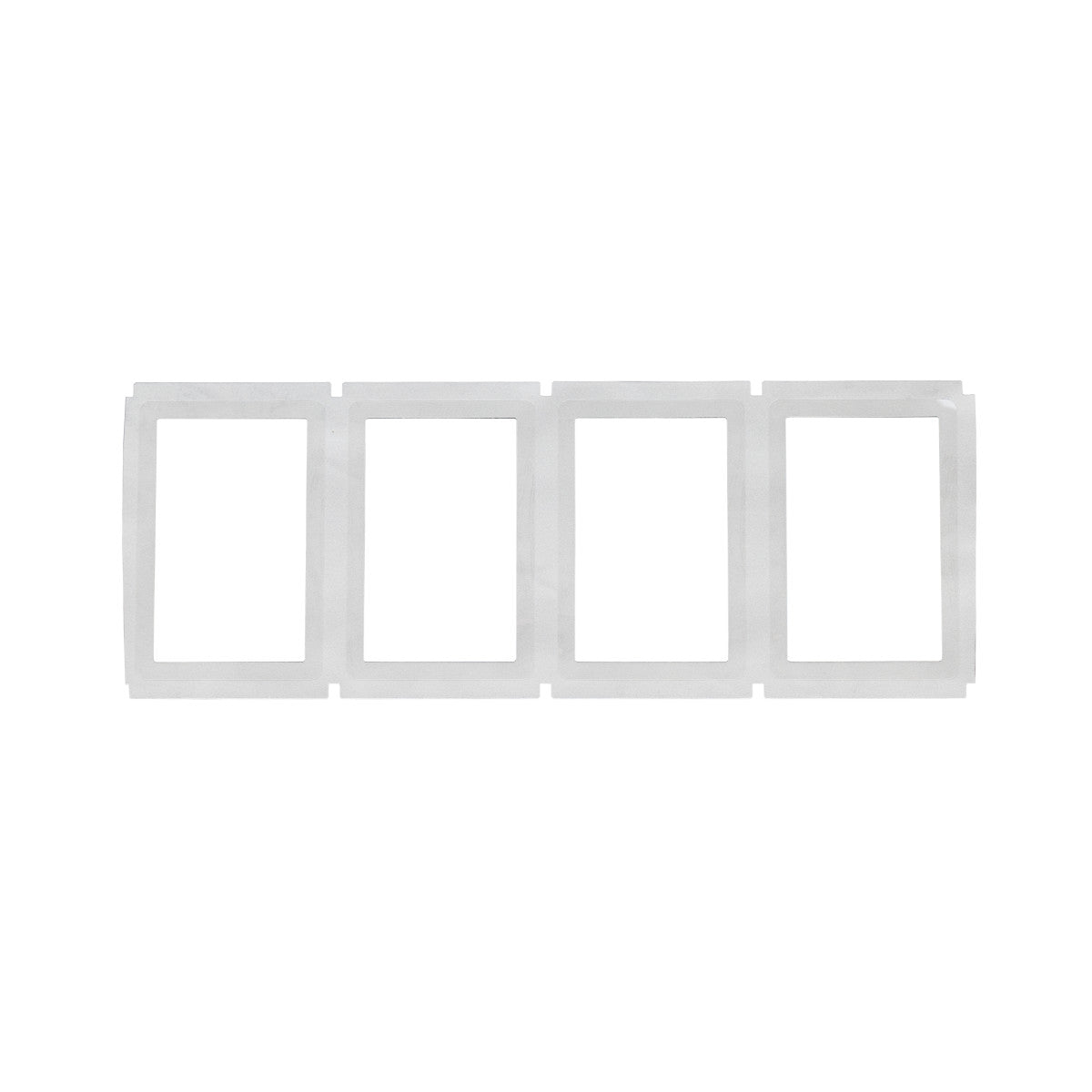 Brady THT-384-711-1 A clear polyester label with a clear adhesive border 176192