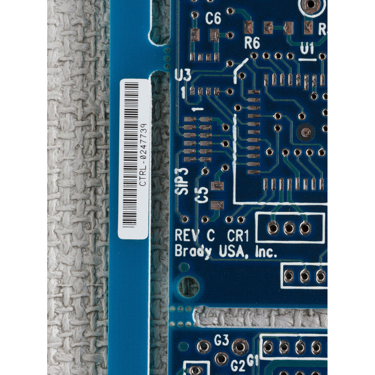 Brady THT-42-719-10 Thermal Transfer Printable, static dissipative polyimide labels 134308